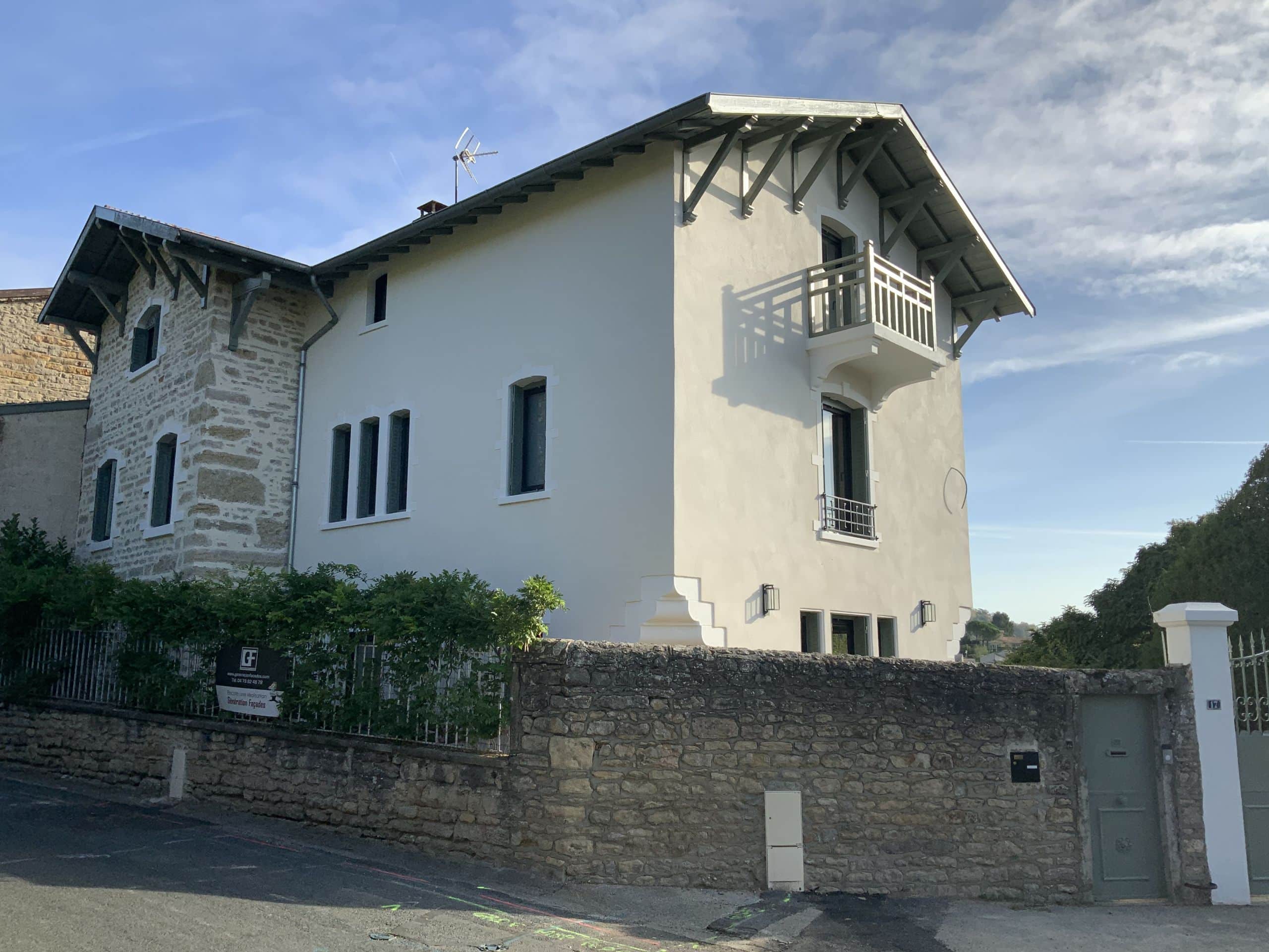 Ravalement de façade à Marcy-l’Étoile