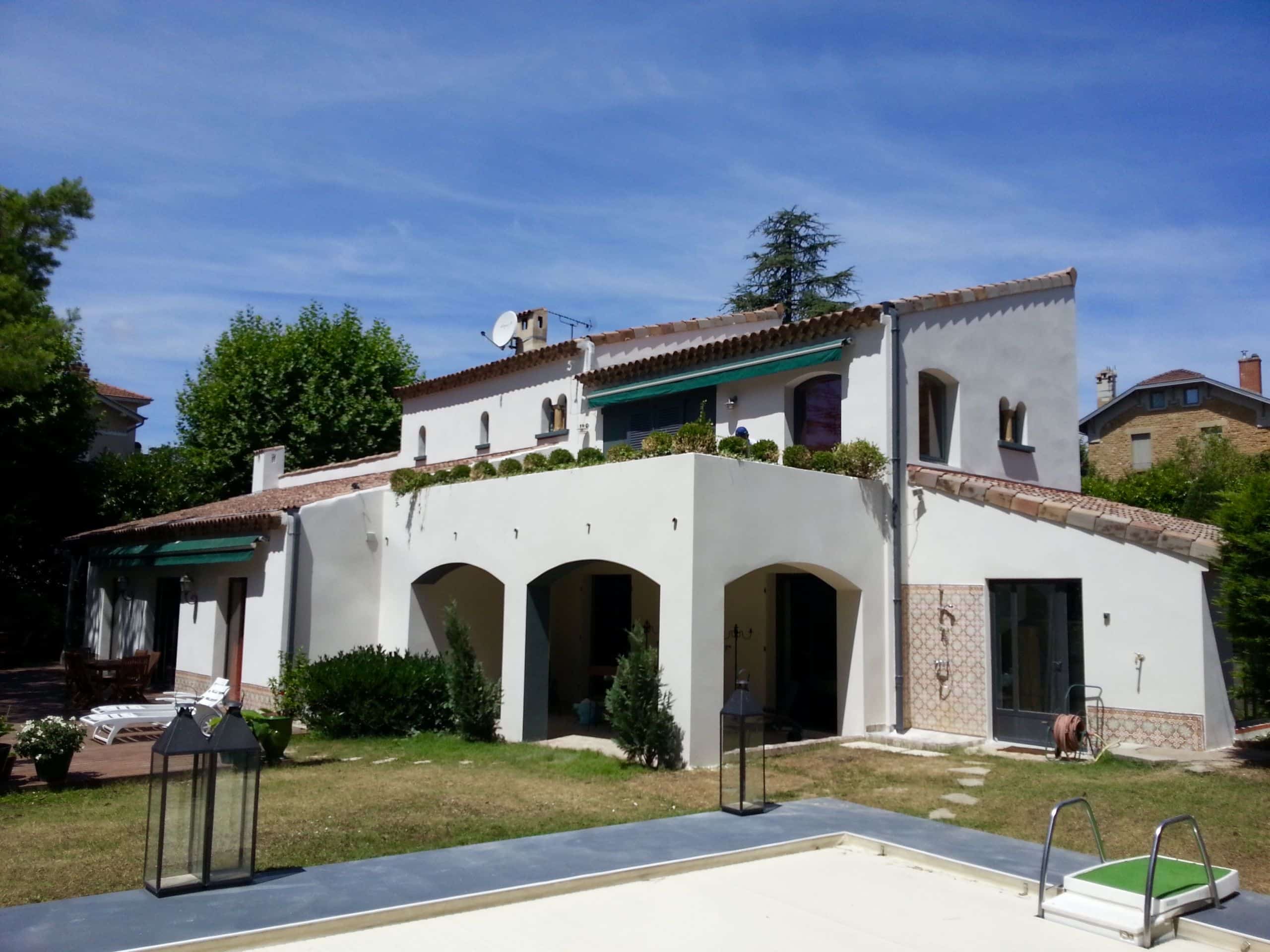 Ravalement de façade à Dardilly