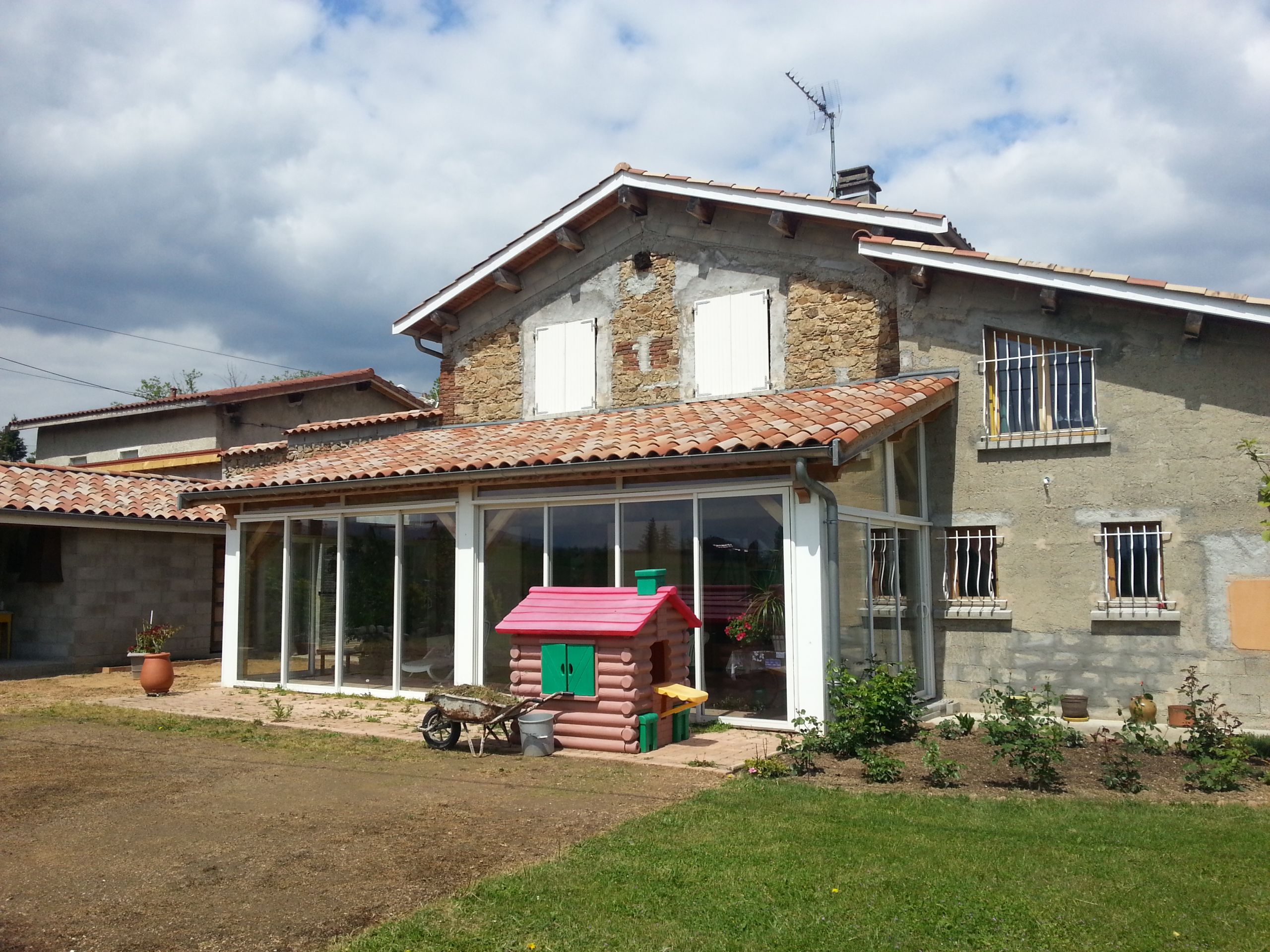 Ravalement de façade à Brignais