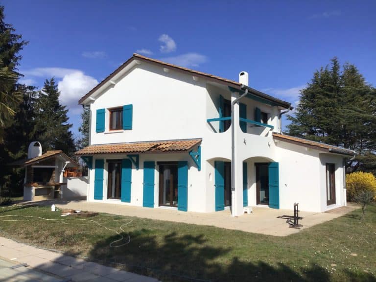 Ravalement de façade à Oullins